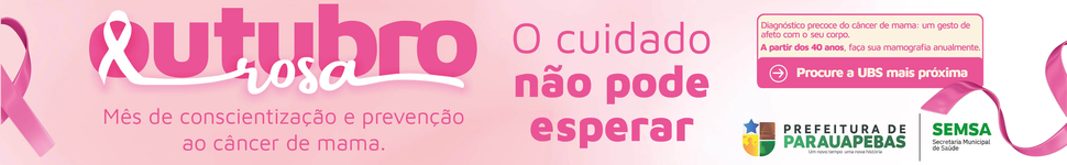 Outubro rosa Parauapebas 